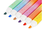 LEGAMI - SET DI 6 EVIDENZIATORI DOPPIA PUNTA PASTELLO E NEON