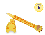 PENNA A SFERA GIRAFFE CON BASE