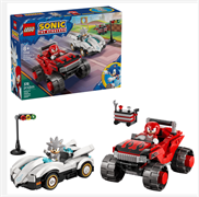LEGO SONIC THE HEDGEHOG AUTO DI SILVER VS. MONSTER TRUCK