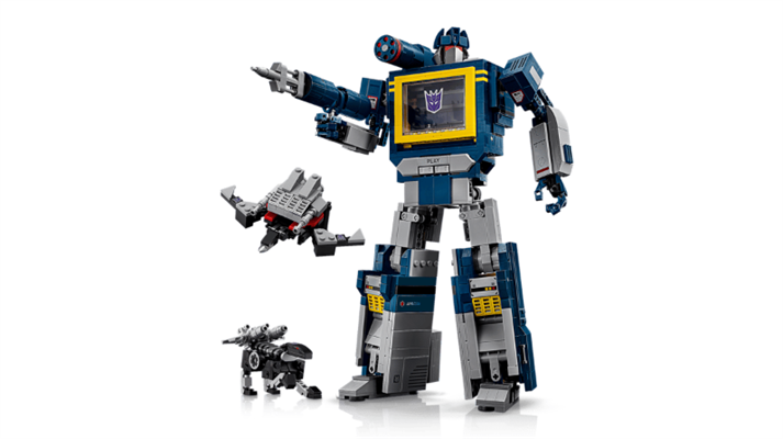 LEGO ICONS TRANSFORMERS: SOUNDWAVE