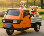 APE CAR PIAGGIO 12V ARANCIO