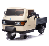 APE CAR PIAGGIO 12V CREMA