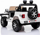 JEEP RUBICON 12V CON LICENZA UFFICIALE LUCI LED BIANCO