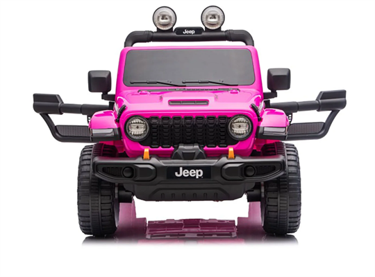 JEEP WRANGLER RUBICON 12V CON TELECOMANDO ROSA