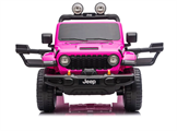 JEEP WRANGLER RUBICON 12V CON TELECOMANDO ROSA