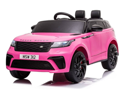 LAND ROVER VELAR ROSA 12 V. CON PORTE APRIBILI E TELECOMANDO