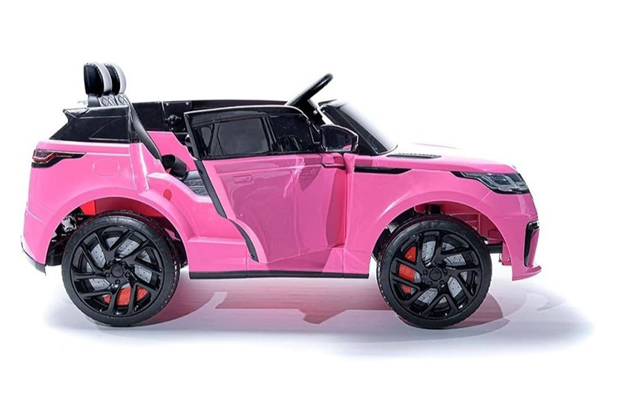 LAND ROVER VELAR ROSA 12 V. CON PORTE APRIBILI E TELECOMANDO