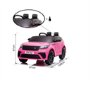 LAND ROVER VELAR ROSA 12 V. CON PORTE APRIBILI E TELECOMANDO
