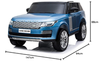 RANGE ROVER FULL VERNICIATA 12V BLU