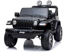JEEP RUBICON 12 V. COLORE NERO CON TELECOMANDO