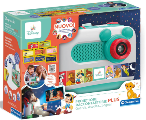 CLEMENTONI DISNEY BABY PROIETTORE RACCONTASTORIE PLUS, STORYTELL