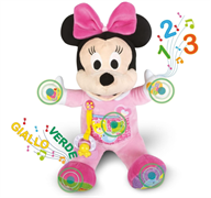 CLEMENTONI BABY MINNIE LA MIA AMICA BAMBOLA, GIOCATTOLO ELETTRON