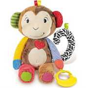 CLEMENTONI BABY SCIMMIETTA CANTA GIOCA E IMPARA, PELUCHE INTERAT