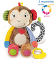 CLEMENTONI BABY SCIMMIETTA CANTA GIOCA E IMPARA, PELUCHE INTERAT