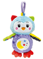 CLEMENTONI - GOOD NIGHT OWL - PELUCHE INTERATTIVO,  LUCI E SUONI