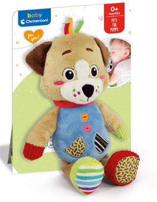 CLEMENTONI PETE THE PUPPY DELLA LINEA BABY FOR YOU, DOTATO DI