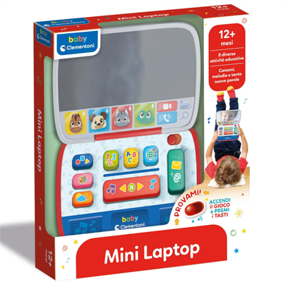 CLEMENTONI- COMPUTER KID LAPTOP MINI LAPTOP