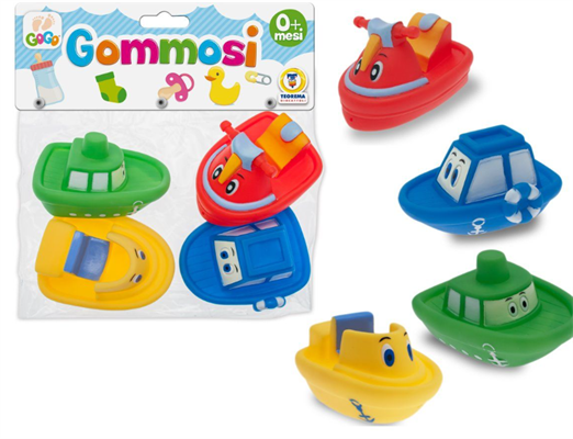 GOGO - BUSTA 4 GOMMOSI BARCHETTE VEICOLI