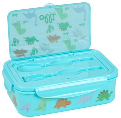 SET PAPPA + POSATE OLLI KIDS DINO