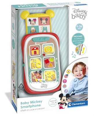 CLEMENTONI- SMARTPHONE DISNEY BABY MICKEY