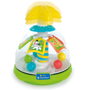 CLEMENTONI- HAPPY ANIMALS SPINNING TOP