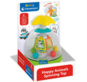 CLEMENTONI- HAPPY ANIMALS SPINNING TOP