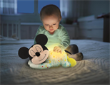 CLEMENTONI- BABY MICKEY PELUCHE RILASSANTE
