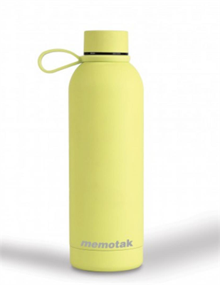 BORRACCIA MEMOTAK BOTTLE SOFT TOUCH BANANA 500ml