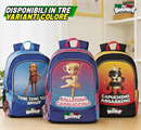ZAINO SCUOLA SKIFIDOL ITALIAN BRAINROT BALLERINA CAPPUCCINA 3 ZI