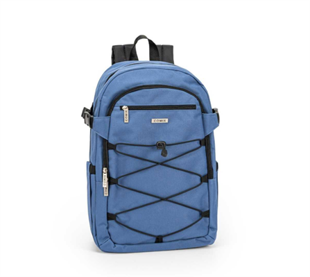 ZAINO ORGANIZZATO ROPE MONOCOLORE DUSTY BLUE COMIX