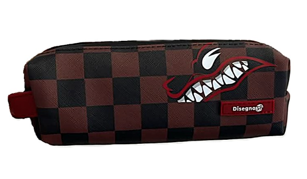 ASTUCCIO ECOPELLE MARRONE DRAGO - DISEGNO38