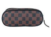 ASTUCCIO OVALE TRE ZIP PAUL FRANK MARRONE