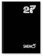 DIARIO/AGENDA SMEMORANDA 12x16,5 LITE 16M 2027 NERO