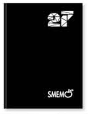 DIARIO/AGENDA SMEMORANDA 12x16,5 LITE 16M 2027 NERO