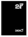 DIARIO/AGENDA SMEMORANDA 12x16,5 LITE 16M 2027 NERO