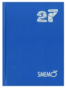 DIARIO/AGENDA SMEMORANDA 12x16,5 LITE 16M 2027 BLU