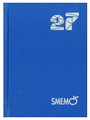 DIARIO/AGENDA SMEMORANDA 12x16,5 LITE 16M 2027 BLU