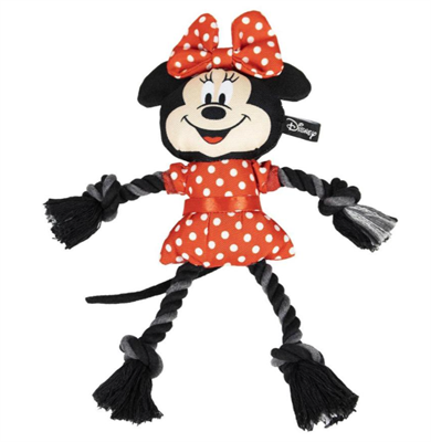 DISNEY MINNIE MOUSE PELUCHE CANE IGIENE DENTALE