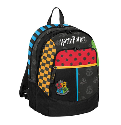 ZAINO SCUOLA SCUOLA HARRY POTTER MAGICAL CREATURES JET BLACK