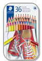 ASTUCCIO IN METALLO CON 36 MATITE STAEDTLER