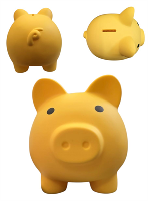 SALVADANAIO SWIPE PIGGY BANK GIALLO
