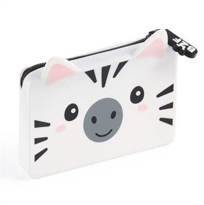 PORTA CARTE IN SILICONE - ZEBRA