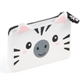 PORTA CARTE IN SILICONE - ZEBRA