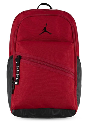 ZAINO JORDAN AIR PATROL ROSSO CON SCRITTA BIANCA E NERA