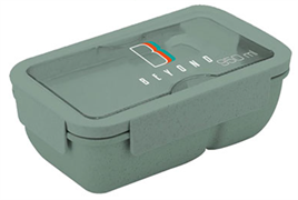 BEYOND PORTA PRANZO CON POSATE 950ML VERDE