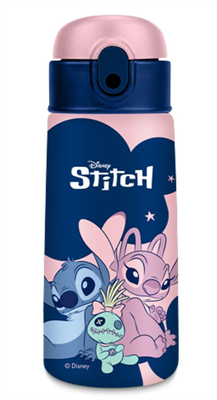 BORRACCIA LILO & STITCH 460ML ROSA