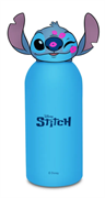 BORRACCIA TERMICA CON TAPPO SAGOMATO LILO & STITCH 350 ML BLU