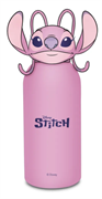 BORRACCIA TERMICA CON TAPPO SAGOMATO LILO & STITCH 350 ML ROSA