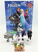 FROZEN MAXI BOX CON 10 PERSONAGGI, LIBRO E POSTER