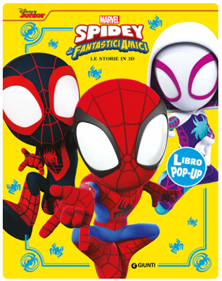 SPIDEY LIBRO POP-UP - LA STORIA IN 3D